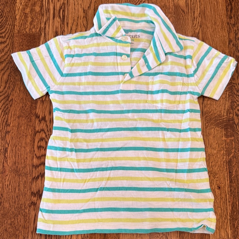 Crewcuts Kids Striped Polo Size XS